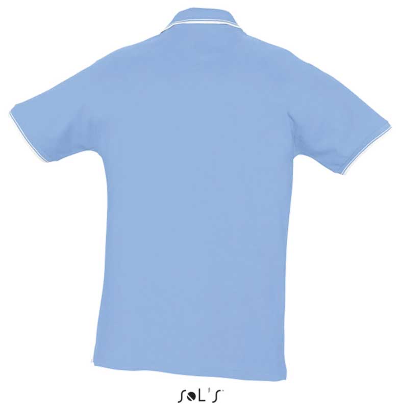 Muška polo majica Sols Practice Sky Blue veličina S 11365 - dodatni pogled