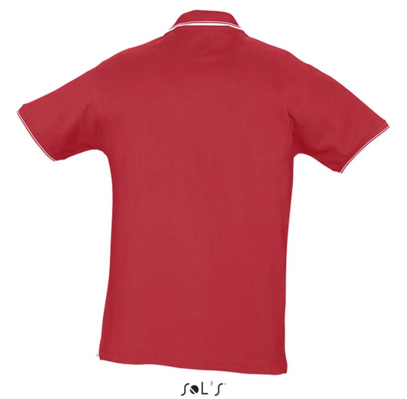 Muška polo majica Sols Practice Red veličina L 11365 - dodatni pogled