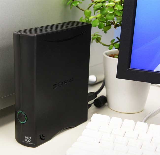 Transcend eksterni hard disk StoreJet 3TB TS3TSJ35T3 - dodatni pogled