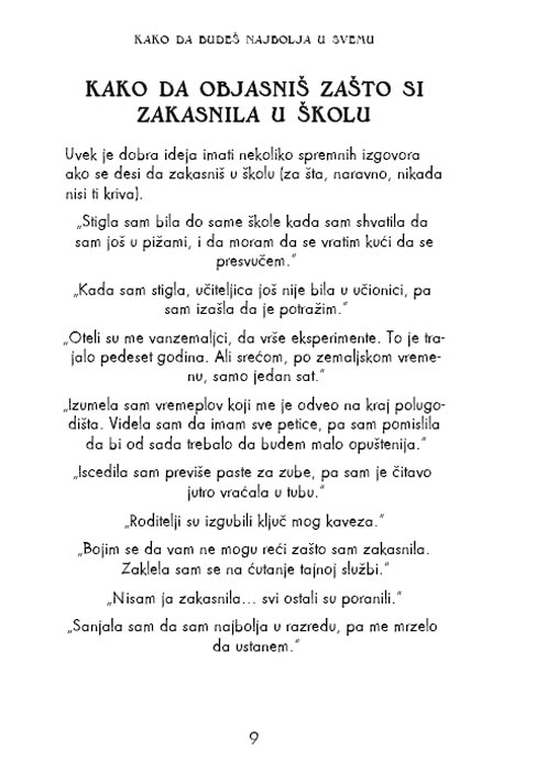 Knjiga Za Devojčice - Kako Da Budeš Najbolja u Svemu, Džulijana Foster - dodatni pogled