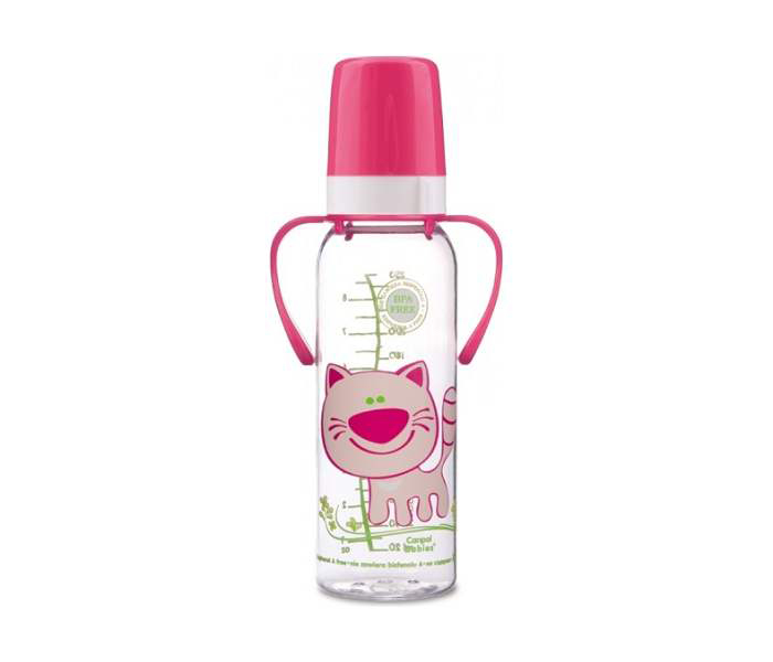 Canpol Flašica za bebe HAPPY ANIMALS 250ml  sa ručkama 11/845 - dodatni pogled