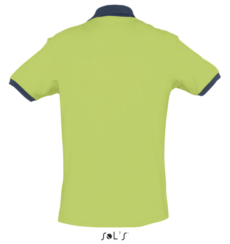 Muška majica sa kragnom veličina XS Sols Prince Apple Green/French Navy 11369 - dodatni pogled