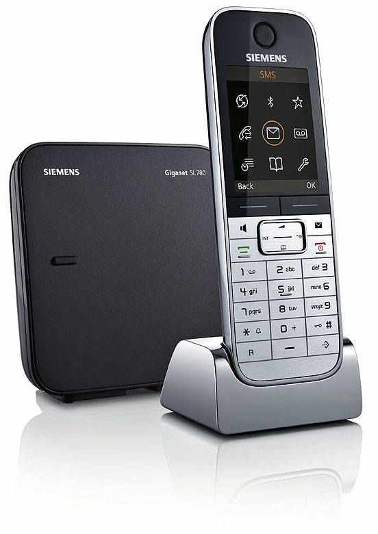 Bežični fiksni telefon Siemens Gigaset SL-780 - dodatni pogled