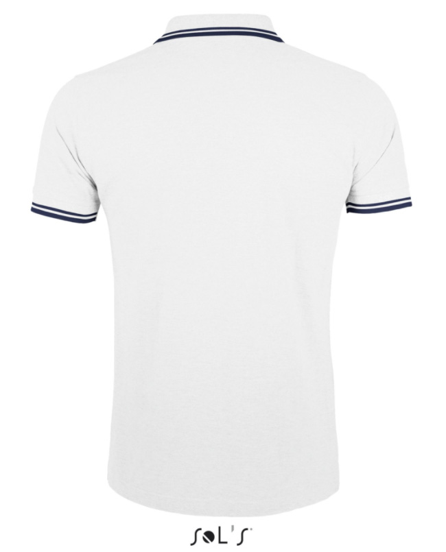 Polo majica za muškarce veličina XL Sols Pasadena White/Navy 00577 - dodatni pogled