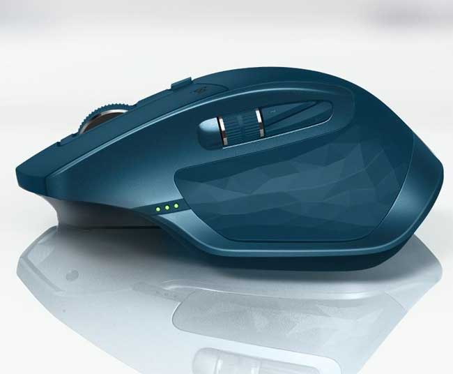 Logitech bežični miš MX Master 2S Midnight Teal - dodatni pogled