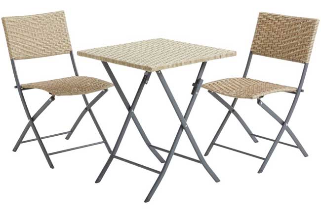 Bistro garnitura Venanzo Sto i dve stolice - dodatni pogled