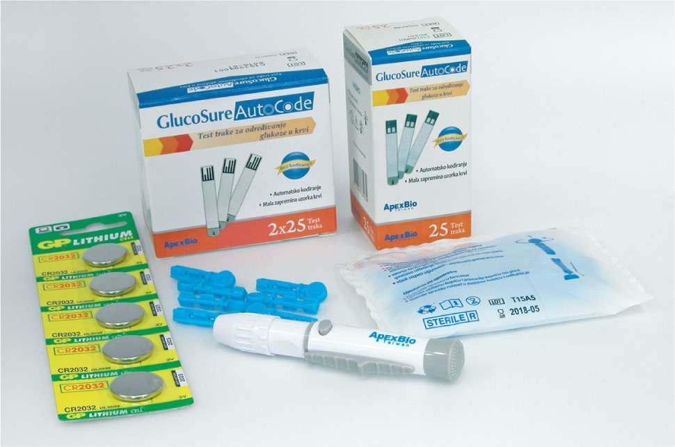 Autolanceta za GlucoSure AutoCode - dodatni pogled