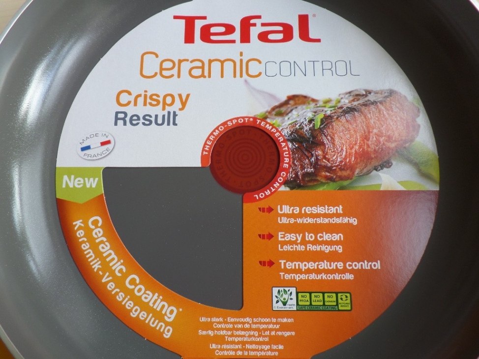 Tefal tiganj 24cm Ceramic control - dodatni pogled