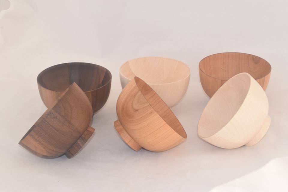 Činija od trešnjinog drveta - dodatni pogled