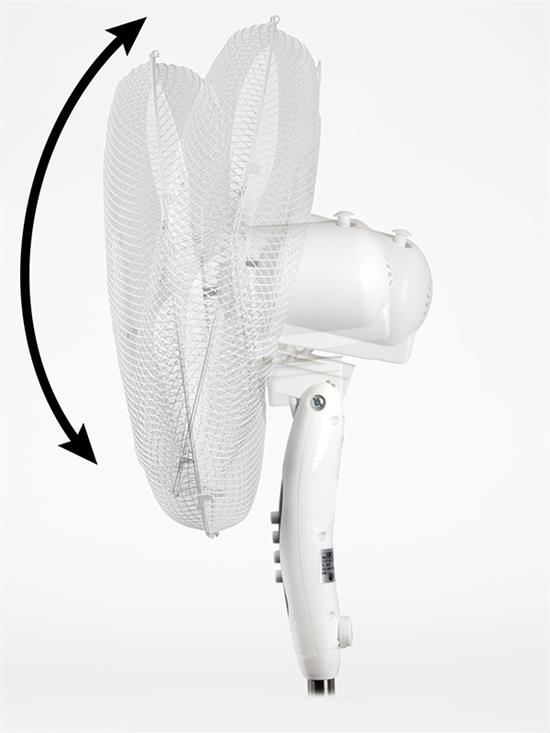 Podni ventilator Clatoronic VL3603SB beli - dodatni pogled