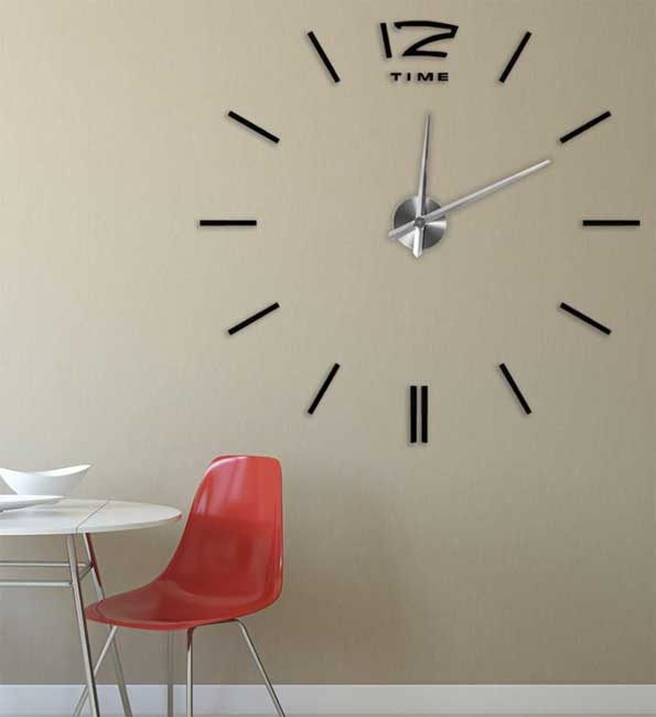 Samolepljivi zidni sat Esperanza EHC007K - dodatni pogled