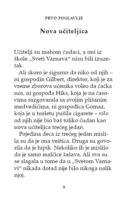 Šašavi Svet Gospođice Mudrić, Terens Bleker - dodatni pogled