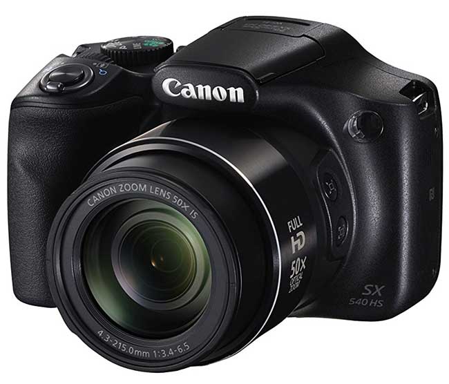 Digitalni fotoaparat Canon SX540HS BK - dodatni pogled