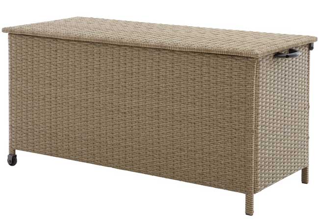 Veliki sanduk za odlaganje stvari od petana 133x64x55 natur - dodatni pogled