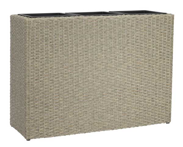 Saksija od petana Skandi 30x84x60cm natur - dodatni pogled