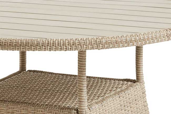 Baštenski sto Divonie 110cm - dodatni pogled