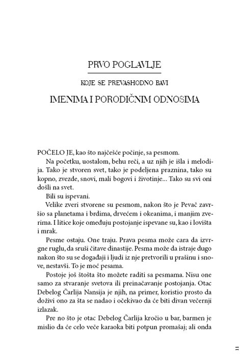 Anansijevi Momci, Nil Gejmen - dodatni pogled