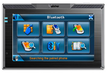 Xdrive GPS-43J Navigacioni sistem sa mapama cele Evrope - dodatni pogled