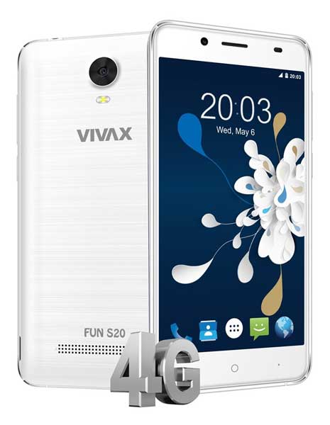 Vivax Smart Fun S20 beli telefon  - dodatni pogled