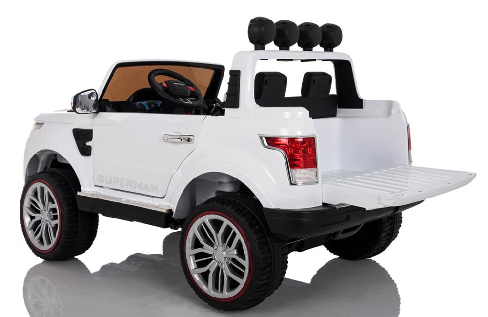 Dečiji auto na akumulator Land Rover Dvosed 4x4 beli - dodatni pogled