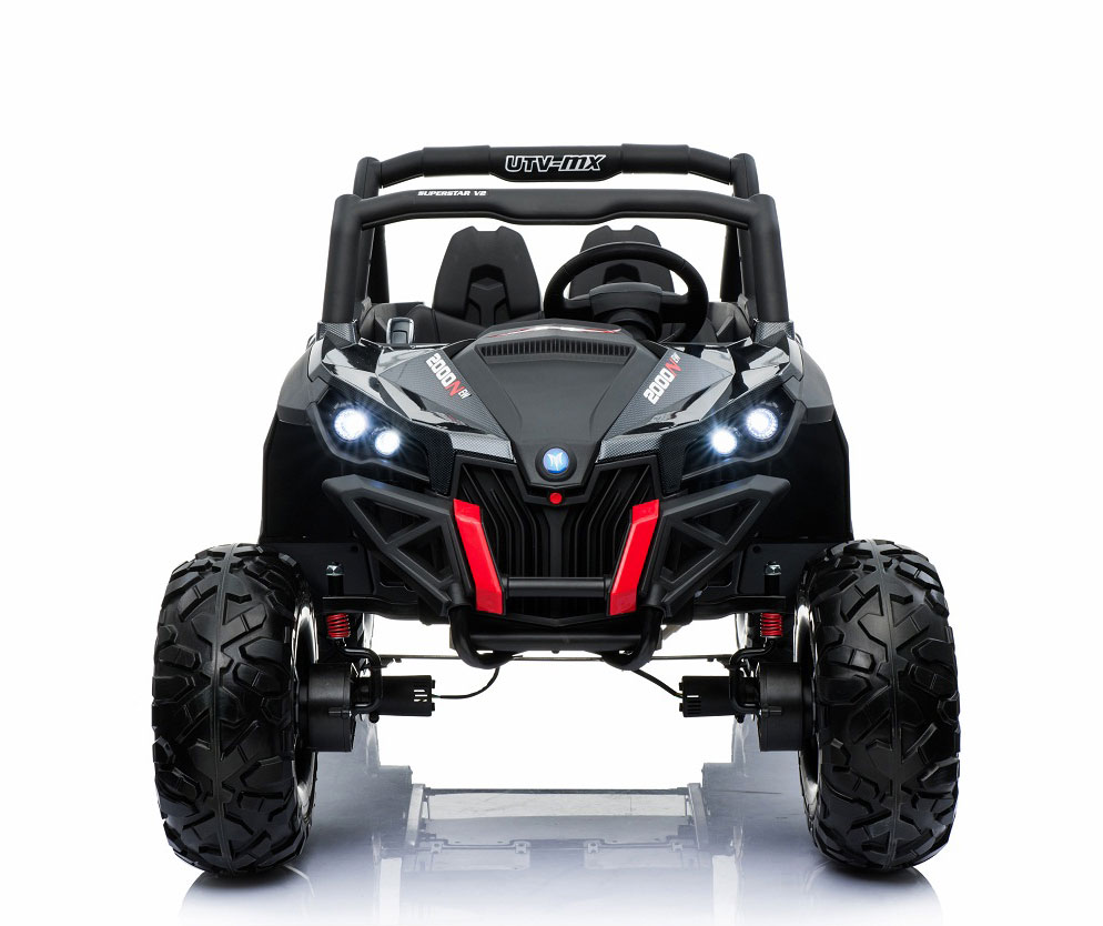 Dečiji auto na akumulator Terenac 4x4 crni - dodatni pogled