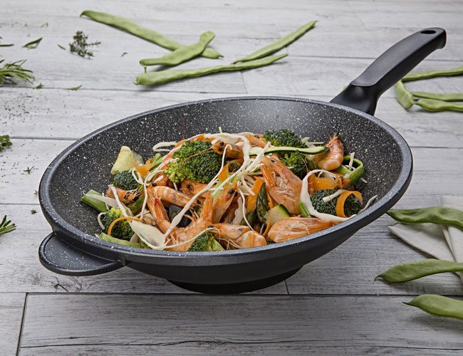 Risoli Granito vok tiganj 30cm - dodatni pogled