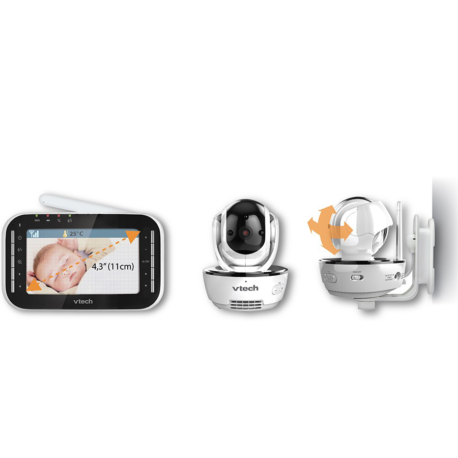 VTech Bebi alarm - video LCD BM4500 - dodatni pogled