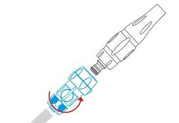 G.F. Garden Brza spojnica sa slavinom za crevo 1/2-5/8 inča 5024 039502 - dodatni pogled