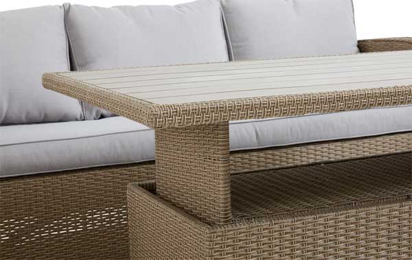 Baštenska garnitura Venus natur - dodatni pogled