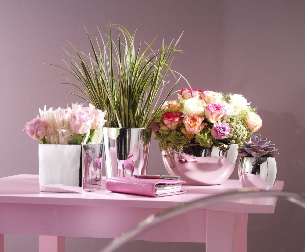 Soendgen keramička posuda Larissa 25 x 15 x 13cm srebrna - dodatni pogled