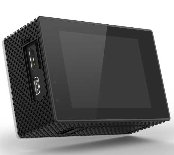 Akciona Kamera MGCOOL Explorer Pro 4K WiFi crna - dodatni pogled