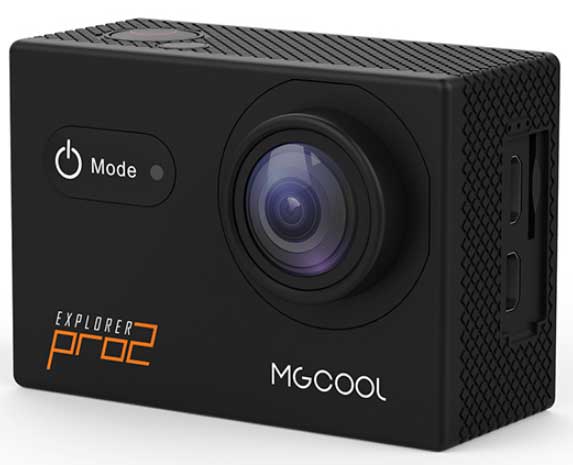 Akciona Kamera MGCOOL Explorer Pro 2 WiFi Touch screen Crna - dodatni pogled