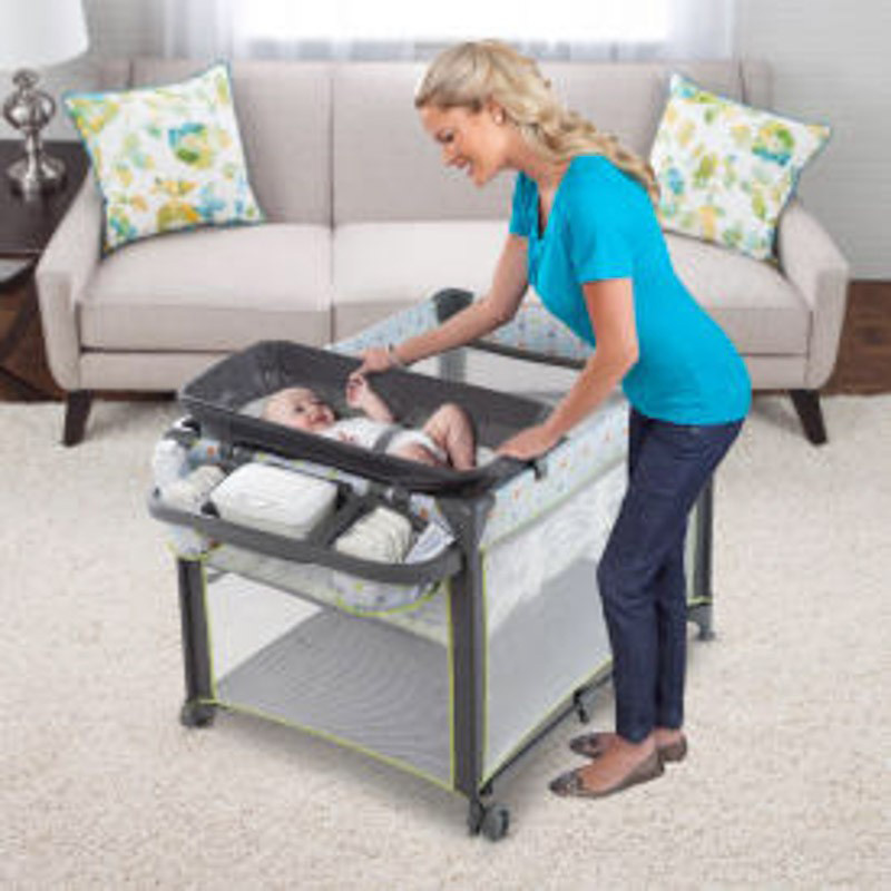 KIDS II Prenosivi krevetac Smart and Simple Travel Cot MARLO - dodatni pogled