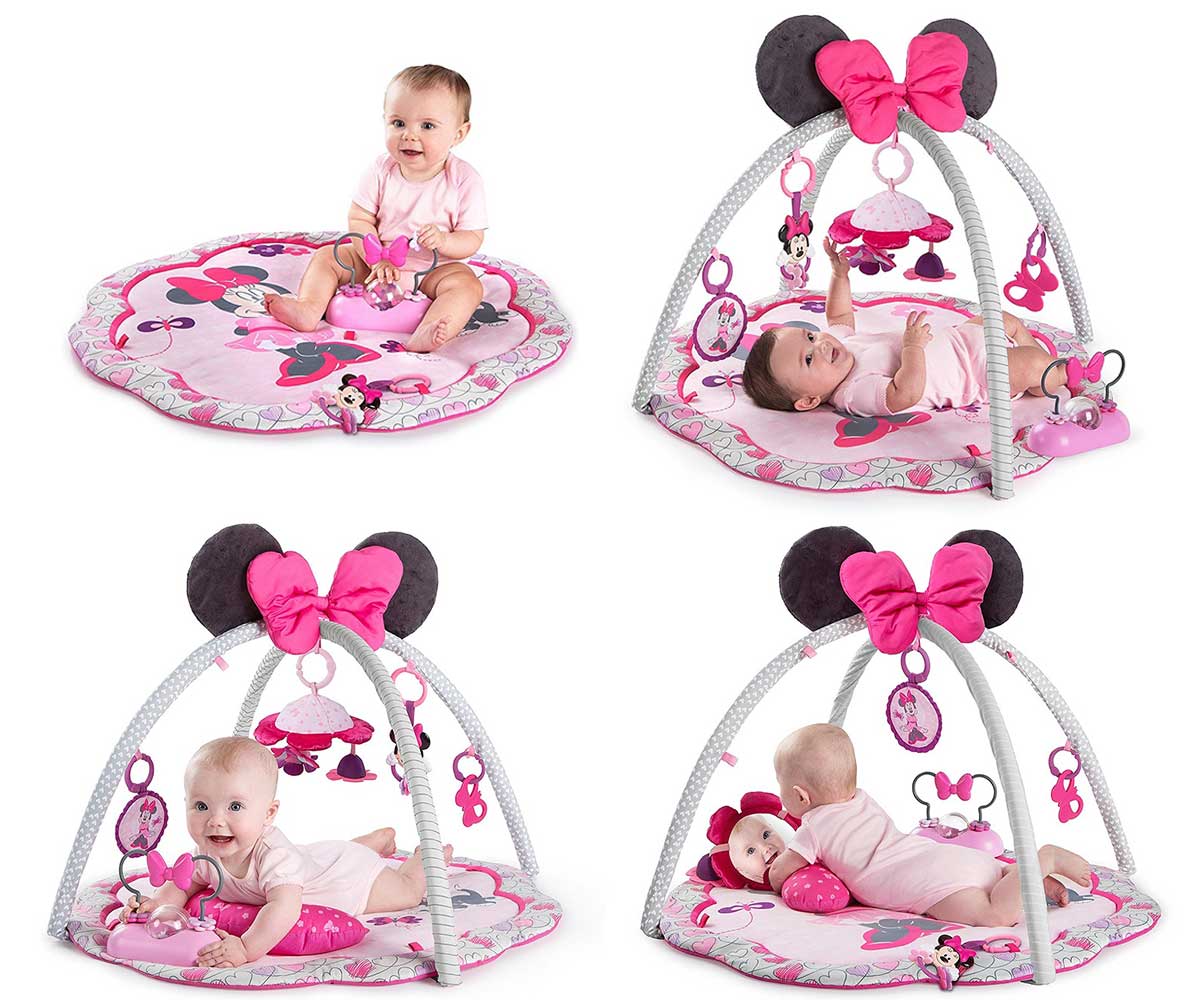 KIDS II Podloga za igru Minnie Mouse Garden Fun - dodatni pogled