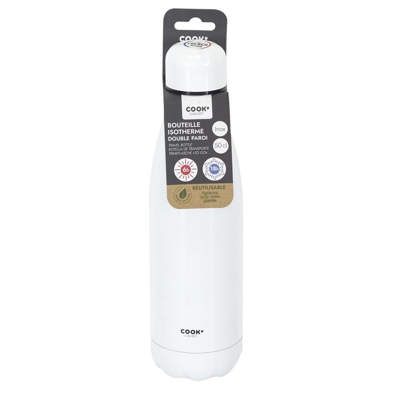 Flašica termos boca za poneti 500ml bela - dodatni pogled