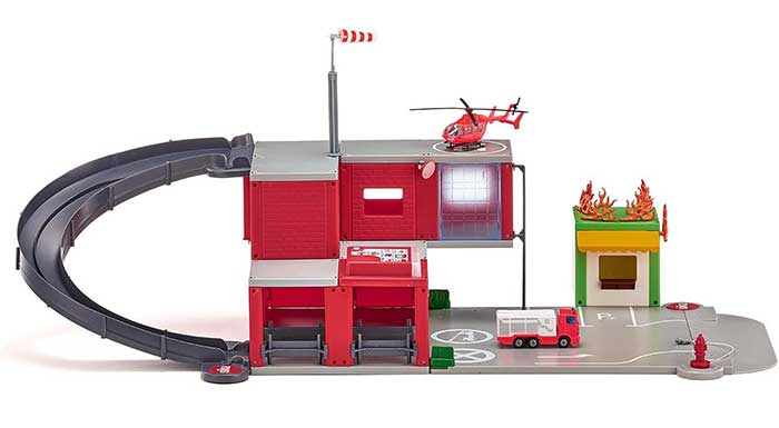 SIKU Igračka Vatrogasna stanica sa vozilima 5508 - dodatni pogled