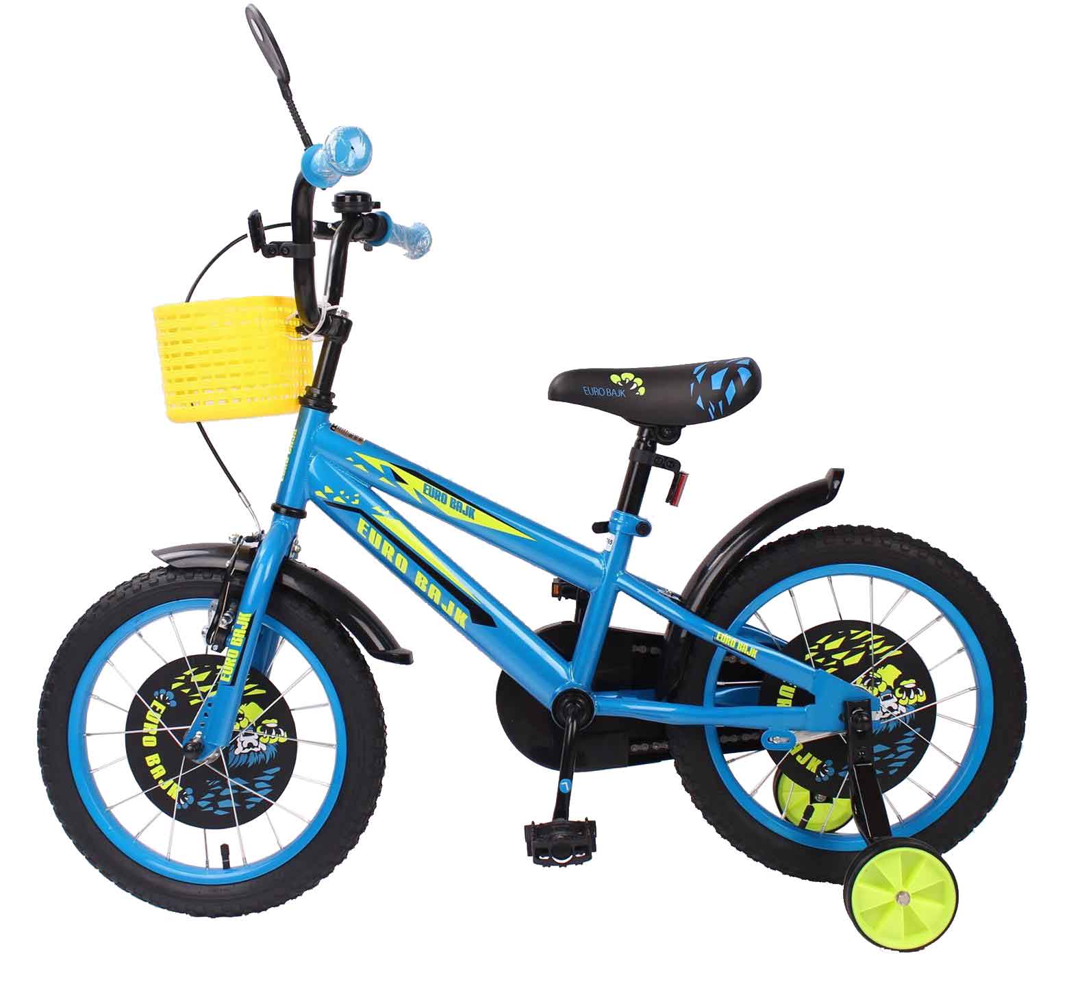 Dečiji bicikl BMX 16inča Plavo-žuta - dodatni pogled