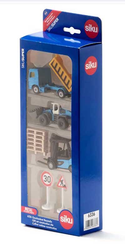 SIKU Igračke set Građevinska vozila Kamion bager i viljuškar 6336S - dodatni pogled