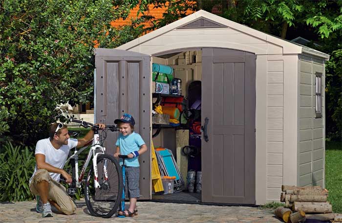 Baštenska Montažna Kućica - Šupa Keter Factor 8x6 CU 230451 - dodatni pogled