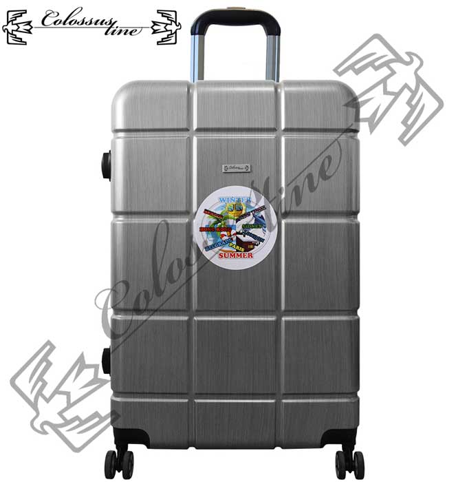 Set ABS Kofera sa točkićima i teleskopskom ručkom GL-98 Sivi - dodatni pogled