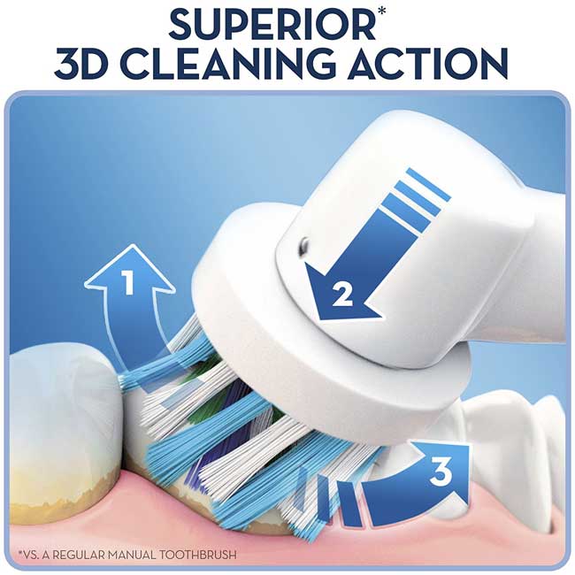 Oral-B Punjiva električna četkica za zube D32 Triumph 5000 500239 - dodatni pogled