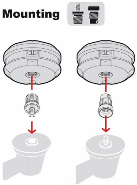 Oregon Univerzalna glava za trimer sa silkom 130mm 030914 - dodatni pogled