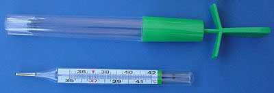 Toplomer bez žive sa galijumom CR W00 - dodatni pogled