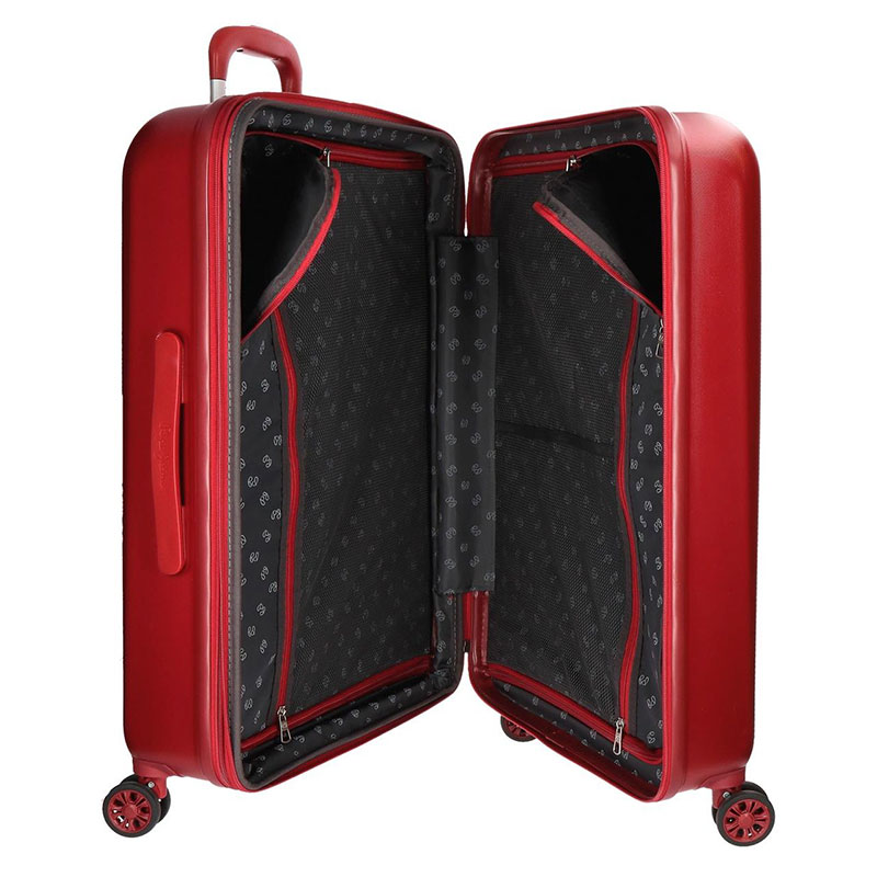 Pepe Jeans by Joumma Bags Set tvrdih kofera 55cm/70cm Cambridge Red 54189 - dodatni pogled
