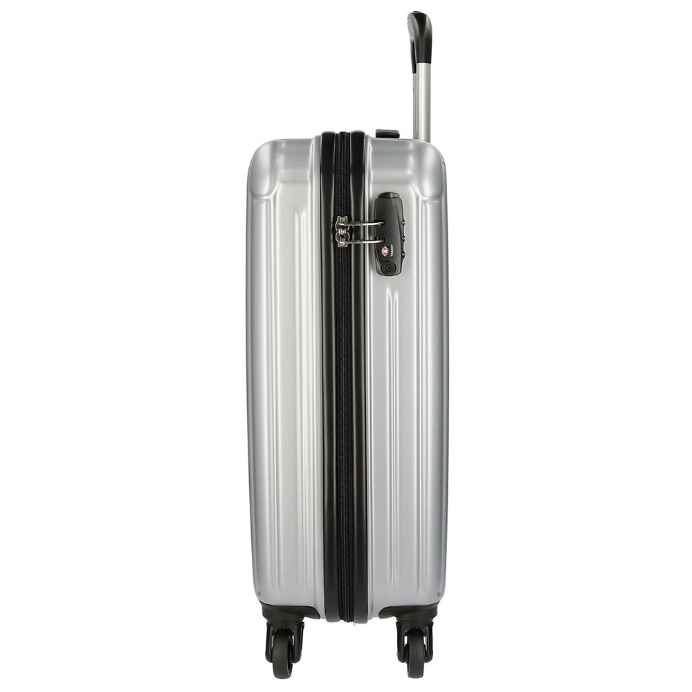 Pepe Jeans Putni koferi polikarbonat 38l/72l Color Stripes Gris 78779 - dodatni pogled