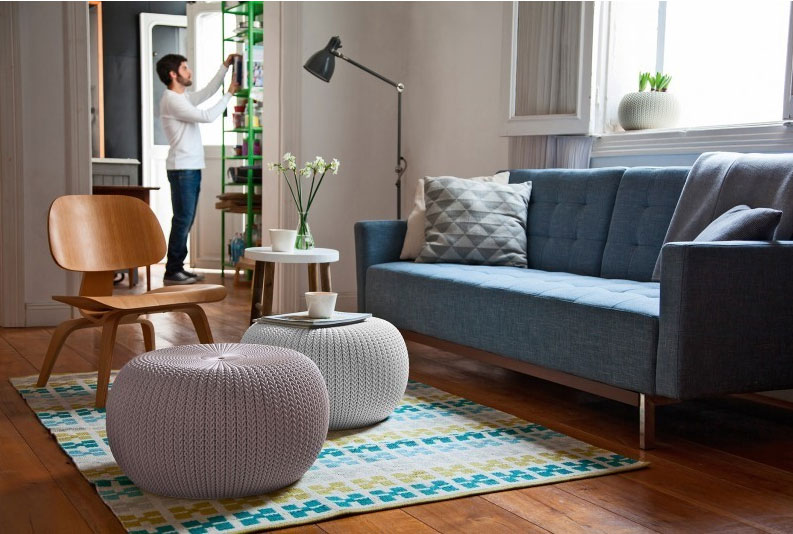 Curver Tabure Knit Kolekcija - Lila - dodatni pogled