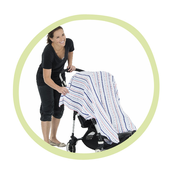 Višenamenske pelene set od 3 komada - plave - dodatni pogled