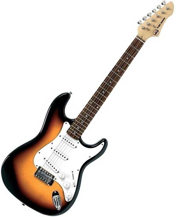 Gewa VGS RC-100 3TS električna gitara paket - dodatni pogled