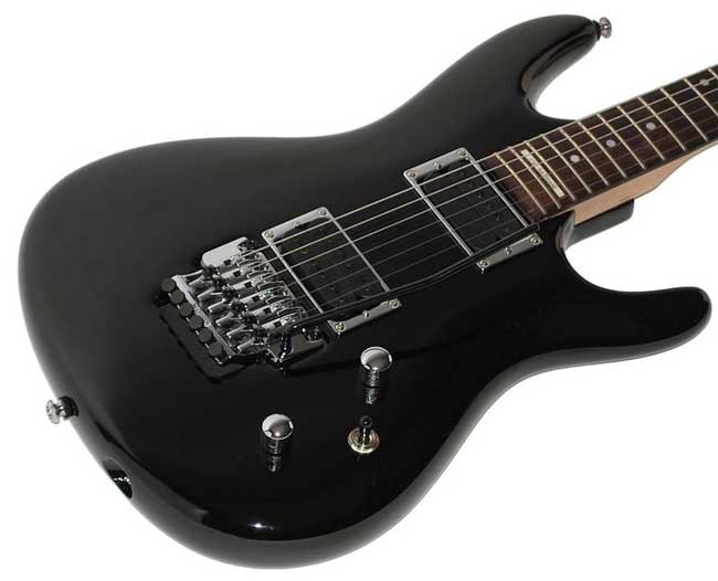 Ibanez JS100BK Joe Satriani električna gitara - dodatni pogled