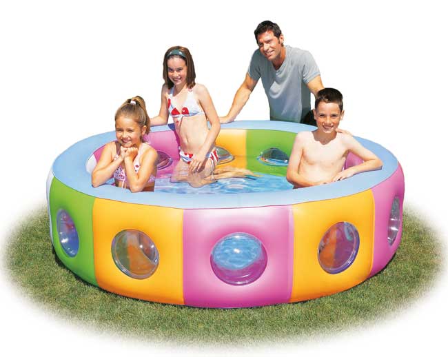 Dečiji bazen na naduvavanje sa prozorima Bestway 51064 - dodatni pogled